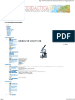 Microscop Monocular