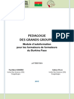Module Autoformation Pédagogie Des Grands Groupes