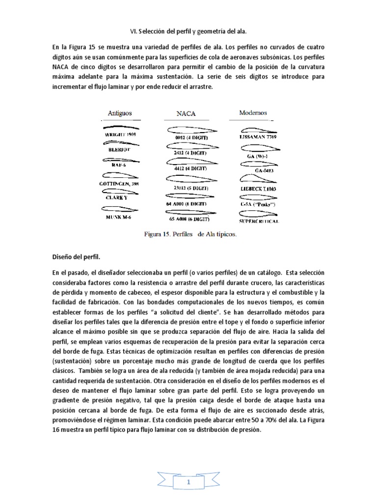 Geometría y diseño de alas de avión | PDF