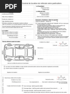 contrat de location de voiture