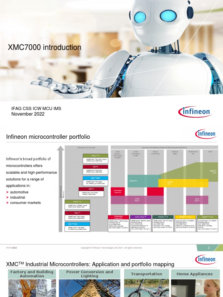 EF153 XMC7000, Infineon's New Industrial Microcontroller PDF Flash