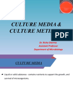 Culture Media and Methods Lecture
