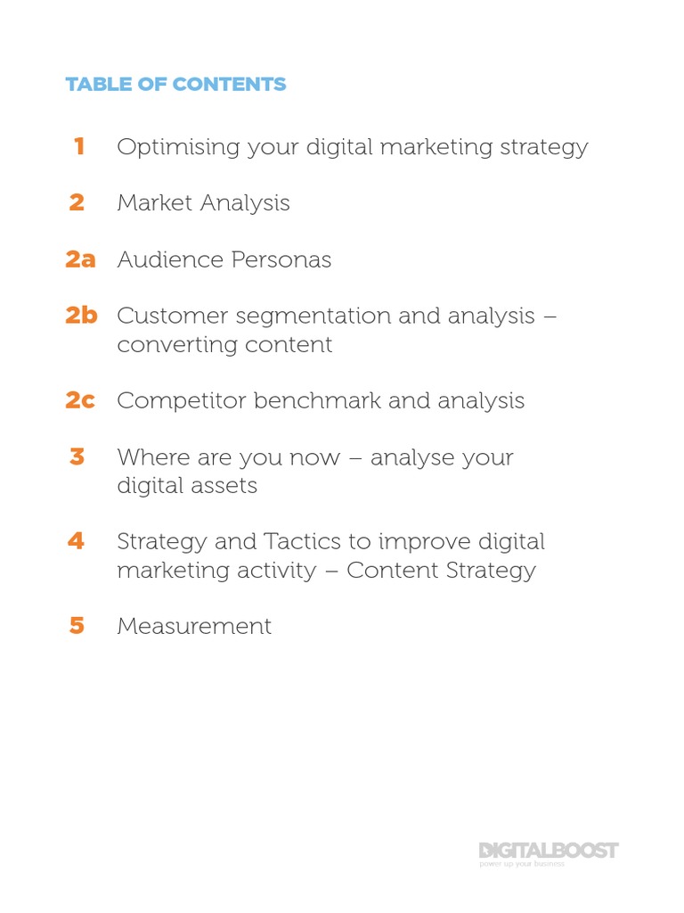 Digital Marketing Strategy Guide Intermediate Level PDF Digital