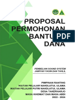 Proposal Dana Sound System