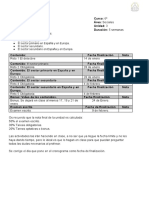 Cronograma 6º Sociales Tema 3