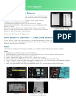 White Balance & Histogram