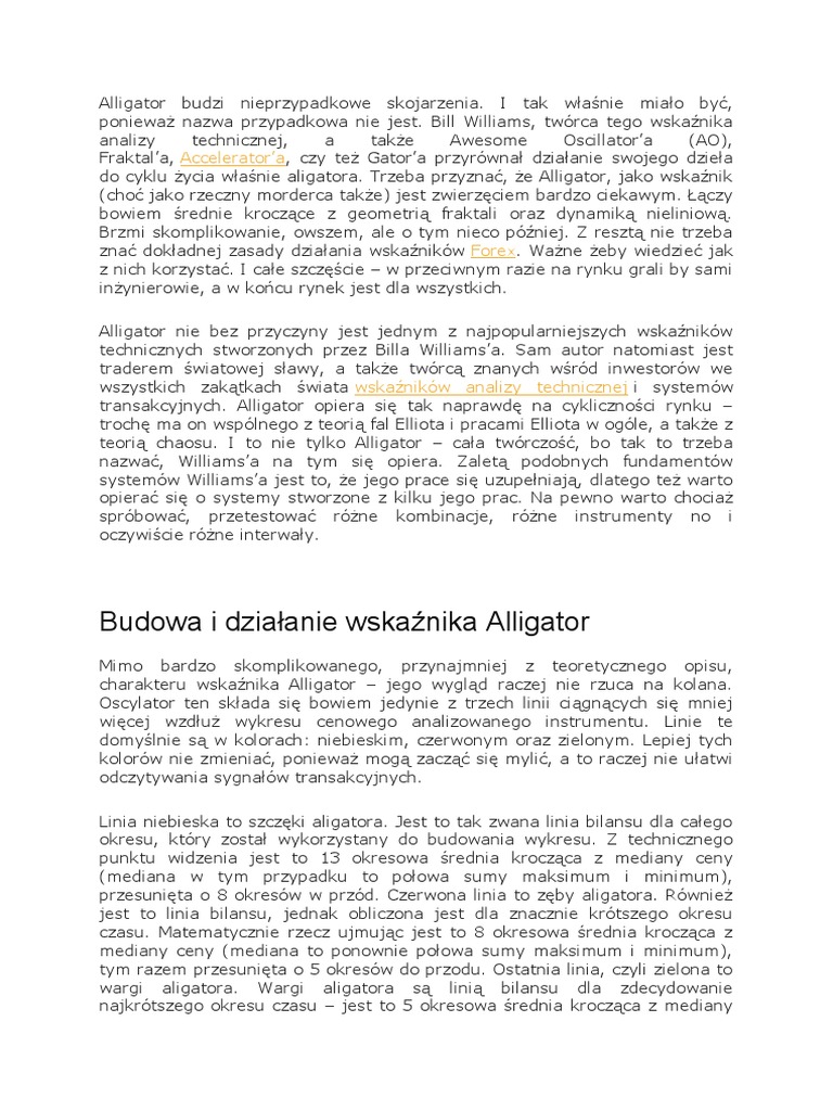 Alligator | PDF