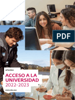 Acceso UPV/EHU 2022-2023