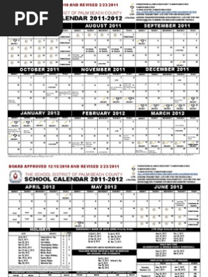 ヘタリア School Calendar 2011-2012 2011 12 Calendar | PDF | Academic Term | Observances
