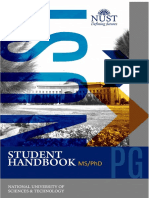 NUST Student Handbook PG 2021