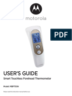 TERMOMETRO INFRAVERMELHO Motorola - UG - MBP70SN - US - EN - v7