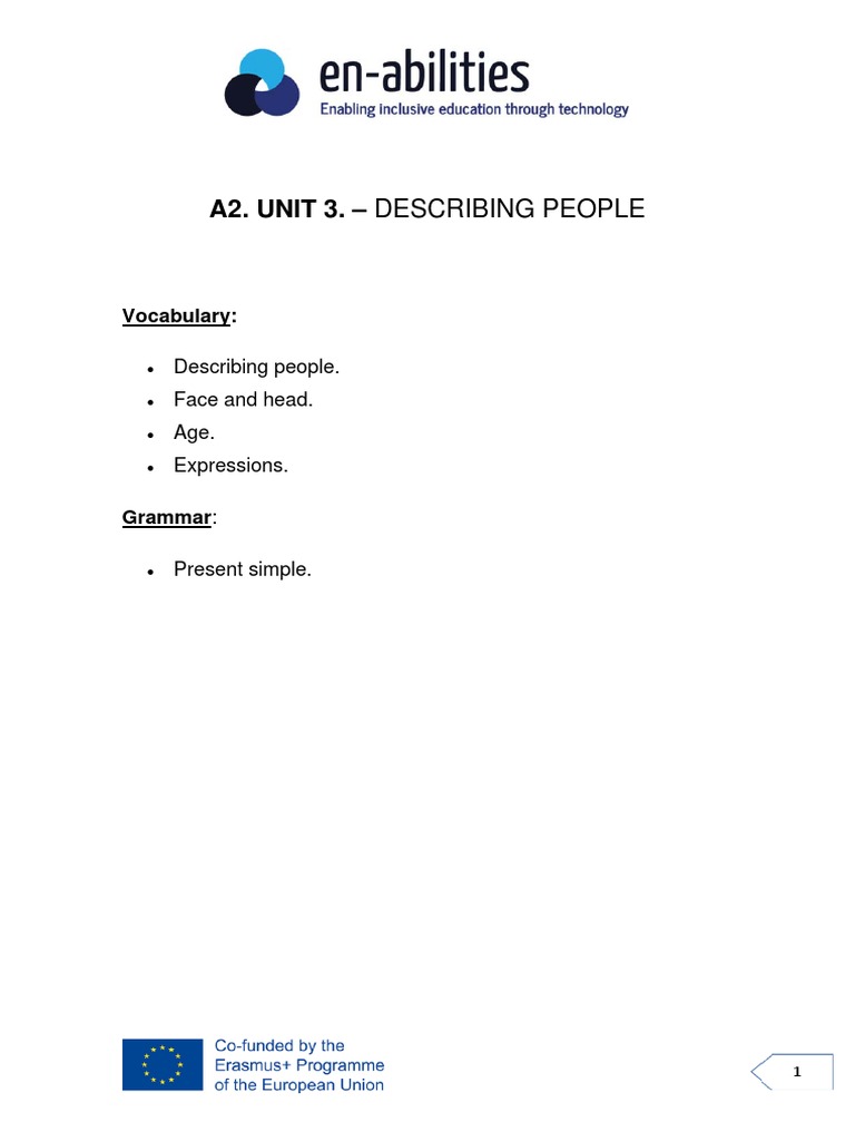 A2 Unit 3 Pdf