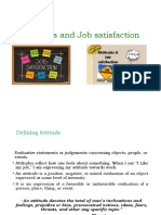 II-Attitudes and Job Satisfaction