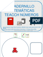 Cuadernillo Teacch Matemáticas Números Ositos