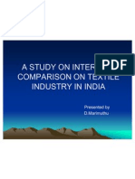 A Study on Interfirm Comparison on Textile Industry