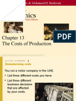 Costs of Production - Manipal