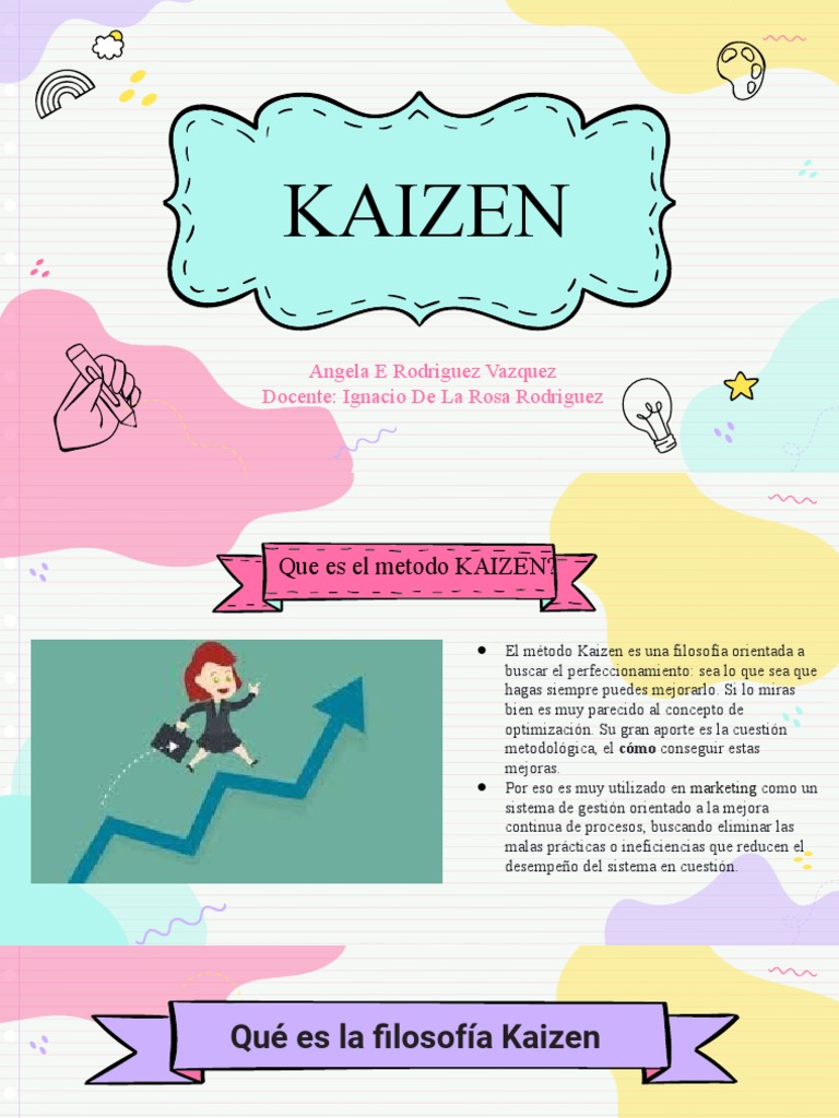 Filosofía y Método Kaizen: Mejora Continua | PDF | Business | Economias