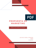 Plan de Servicios de Marketing 2023