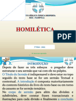Aulas 3 - Homiletica - Ibad 2022