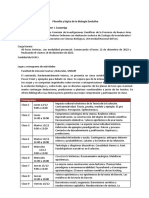 Programa Filosofía y Lógica - Mar Del Plata 2022