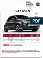 Fiat 500 S Serie 3 Euro 6 - 2016