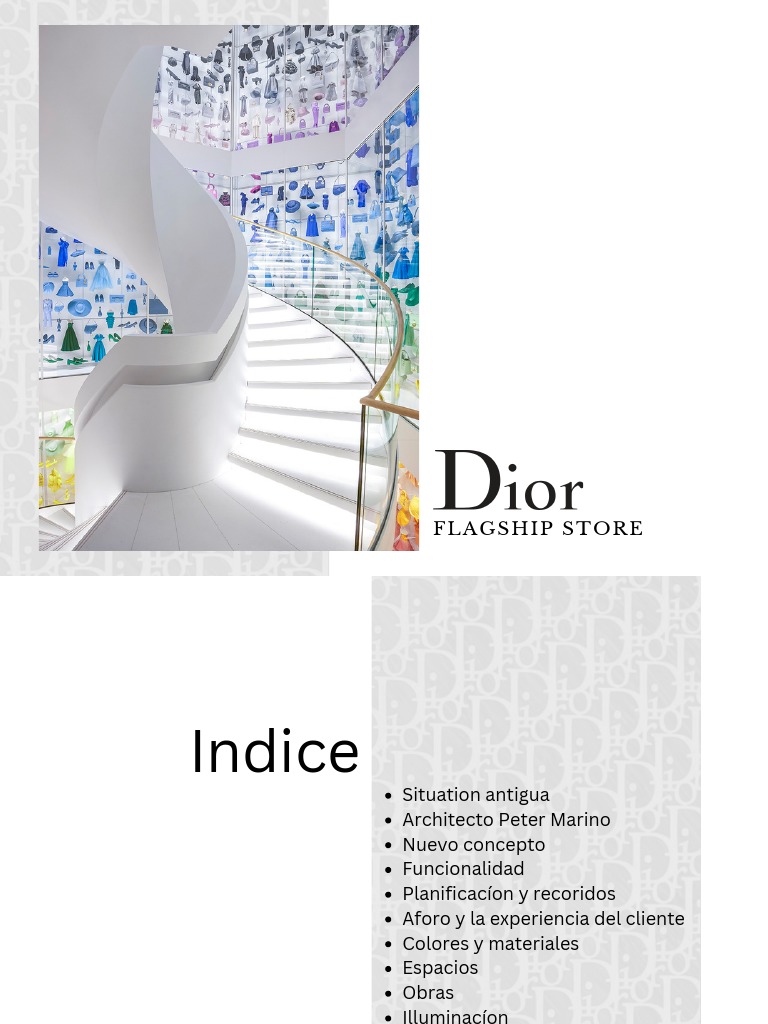 Dior reabre su icónica tienda insignia en París, con diseños de Peter Marino