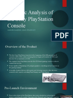 Strategic Analysis of The Sony PlayStation Console