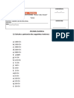 Calcule A Potencia Dos Seguintes Motores