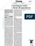 Il Pdl va-in pressing su Casini. La replica:« Resto all'opposizione»-Susanna-Turco-LUnità