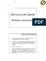Modelos ESTRUCTURA DE Capital