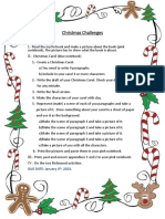 4th Grade - Christmas Challenges