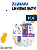 Estrategias para La Búsqueda de Empleo Efectiva