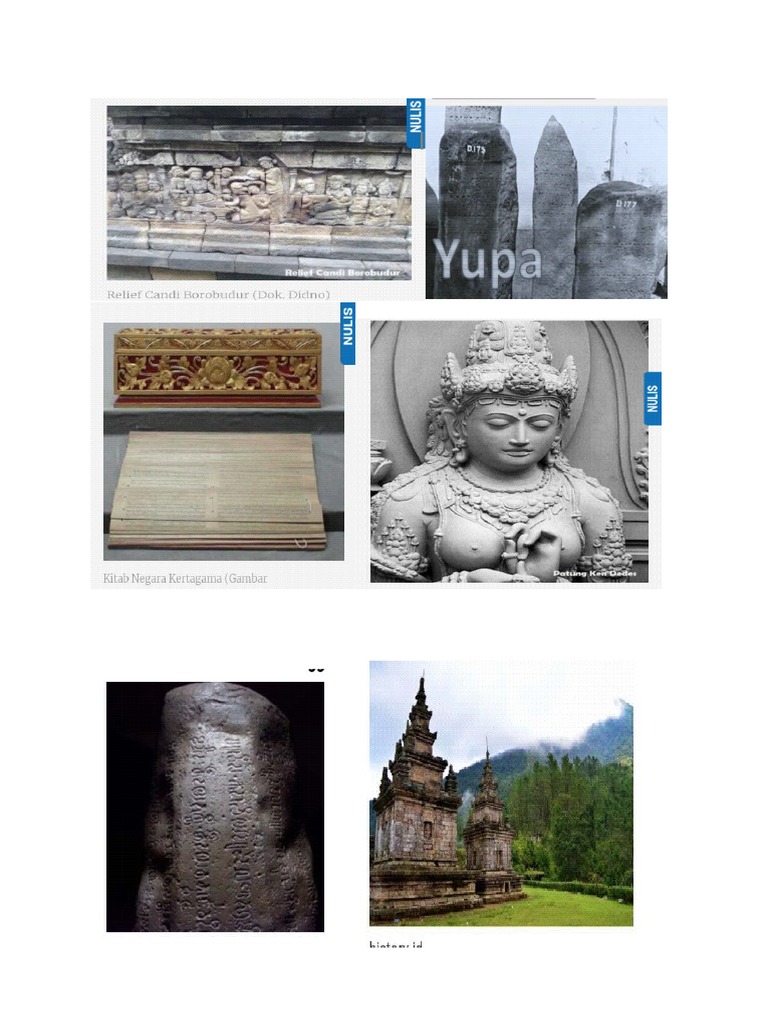 Peninggalan Sejarah Hindu Budha | PDF
