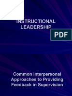 Instructional Leadership