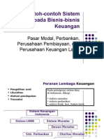 Contoh-Contoh Sistem Informasi Pada Bisnis-Bisnis