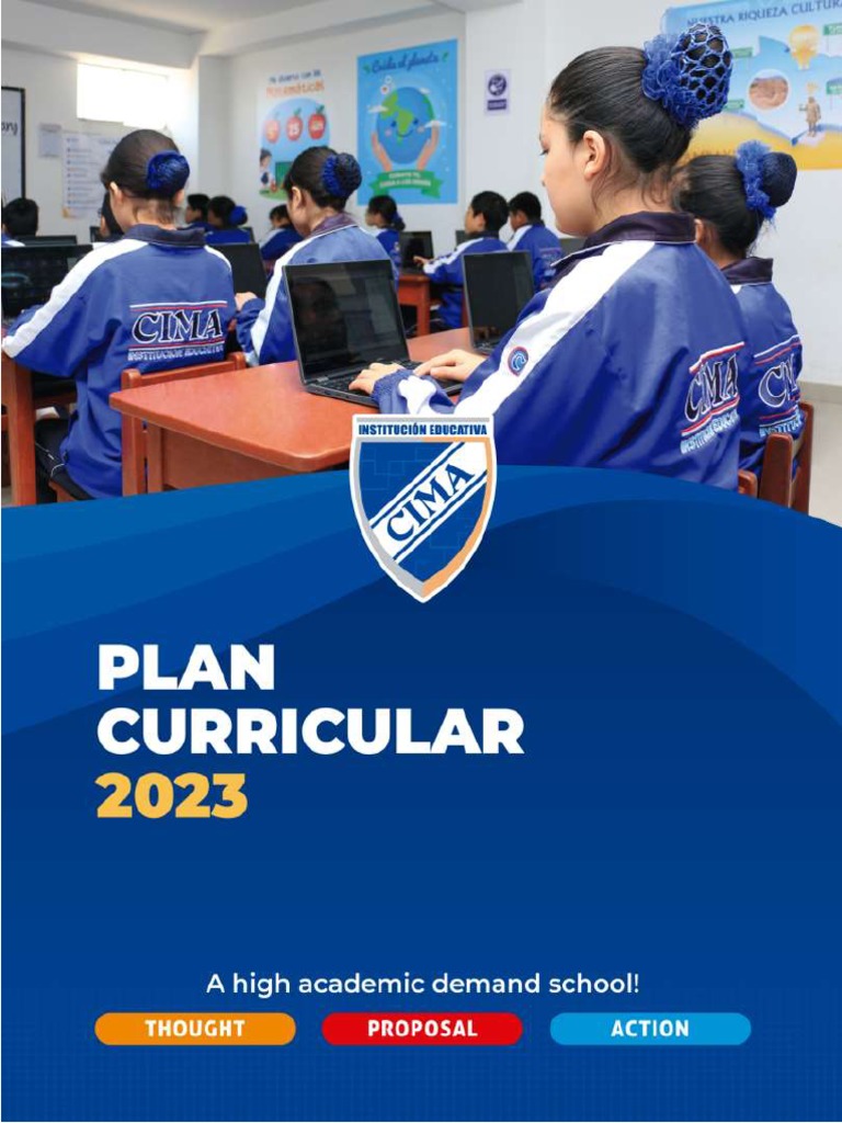 Plan Curricular del Colegio Cima Chiclayo | PDF | Plan de estudios ...