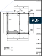 Denah Pondasi Bangunan Skala 1:50
