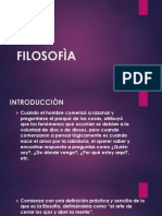 FILOSOFÌA