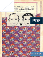 Baudelaire por Gautier  Gautier por Baudelaire - Theophile Gautier