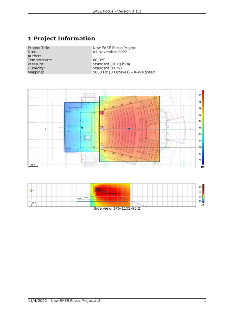 EASE Focus Project Overview | PDF | Loudspeaker | Sound