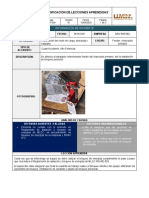 Verificación Leccion Aprendida N°9