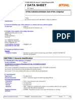 HP Super Oil Safety Data Sheet