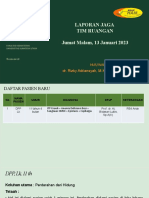 Fix Laporan Jaga Tim IGD Jumat Malam, 13 Januari 2023