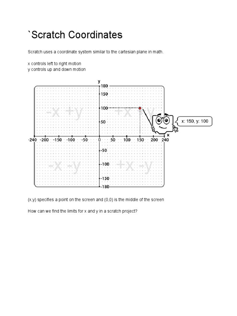 1a - Scratch Coordinates | PDF