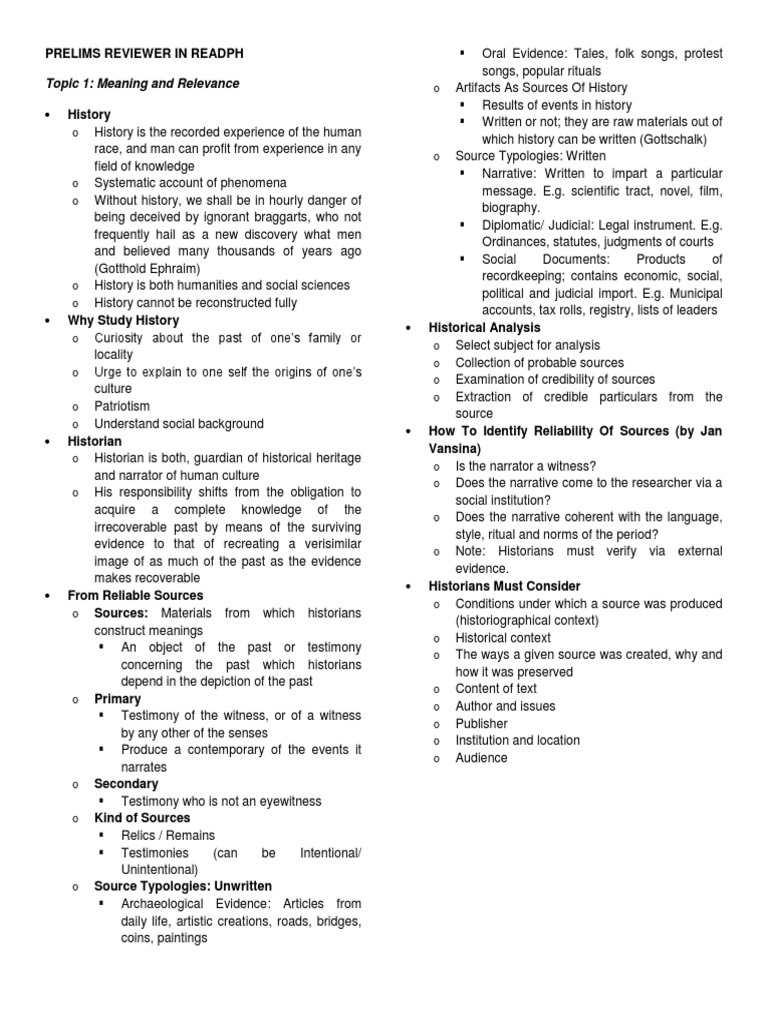 READINGS IN PHILIPPINE HISTORY REVIEWER 1ST YEAR COLLEGE PDF FREE visual data 7