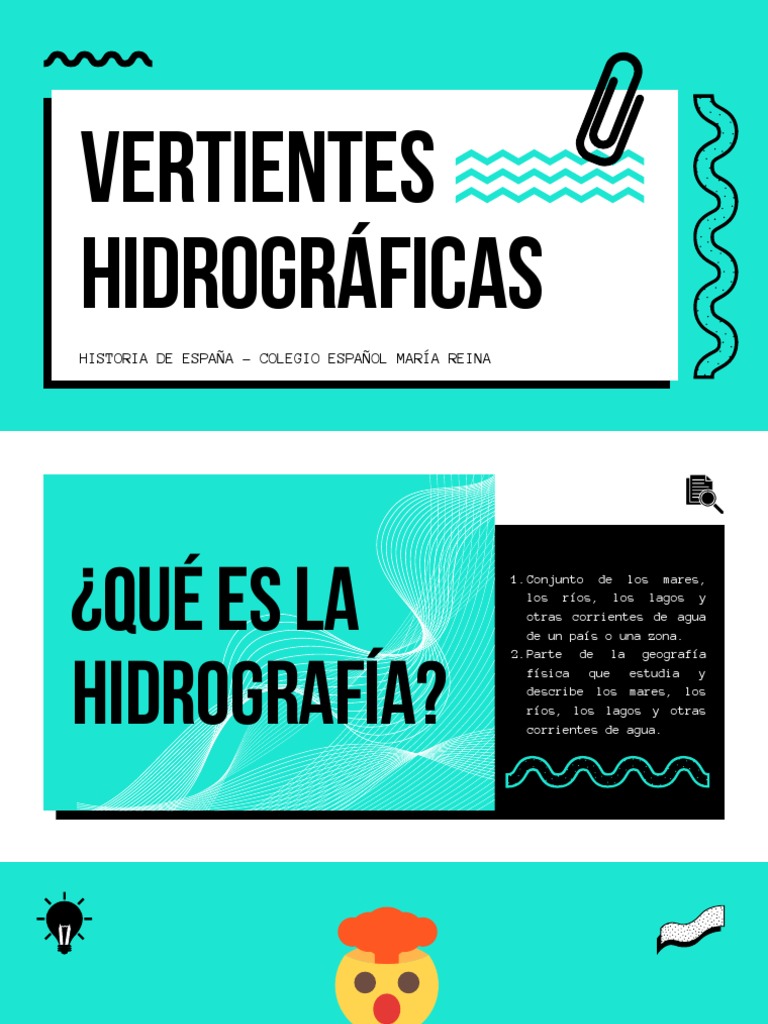 Vertientes Hidrográficas de España | PDF | Agua | Río