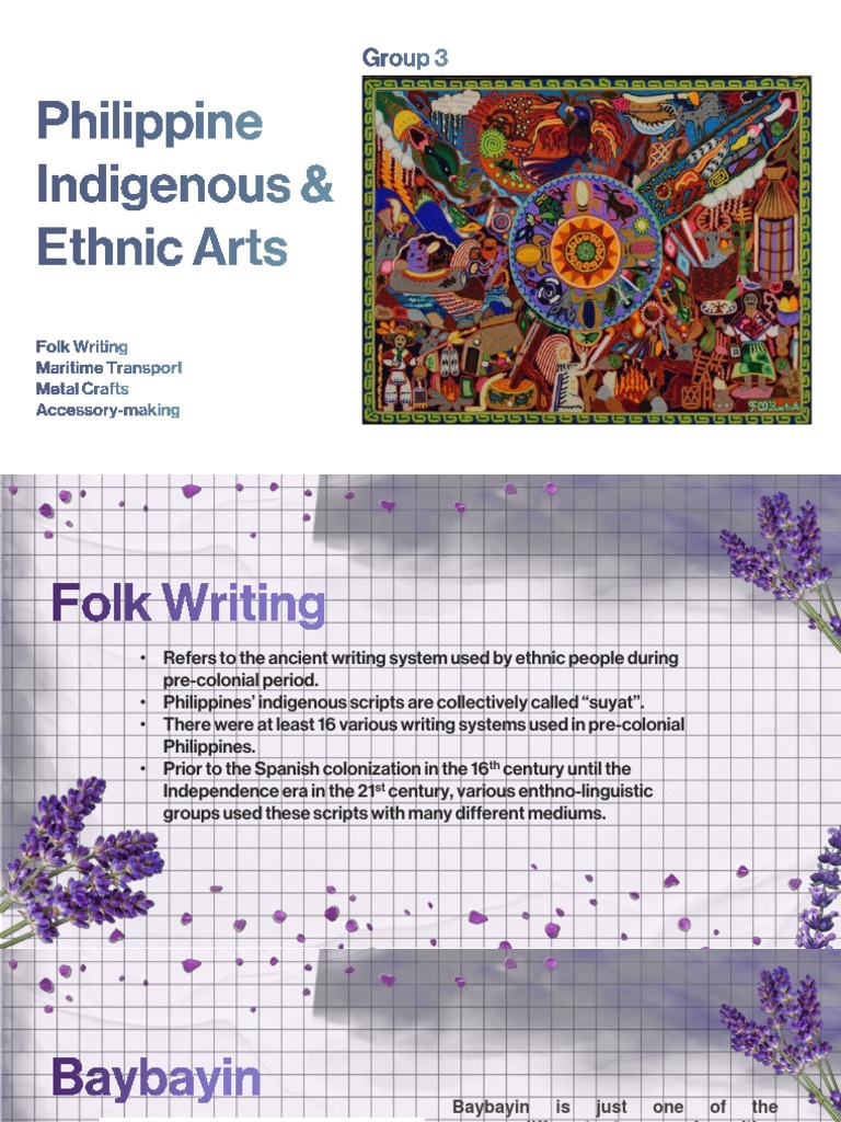 Indigenous Scripts and Arts of the Philippines | PDF | Philippines