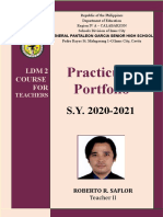 LDM Practicum Portfolio Saflor