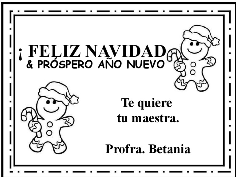 Feliz Navidad ! | PDF