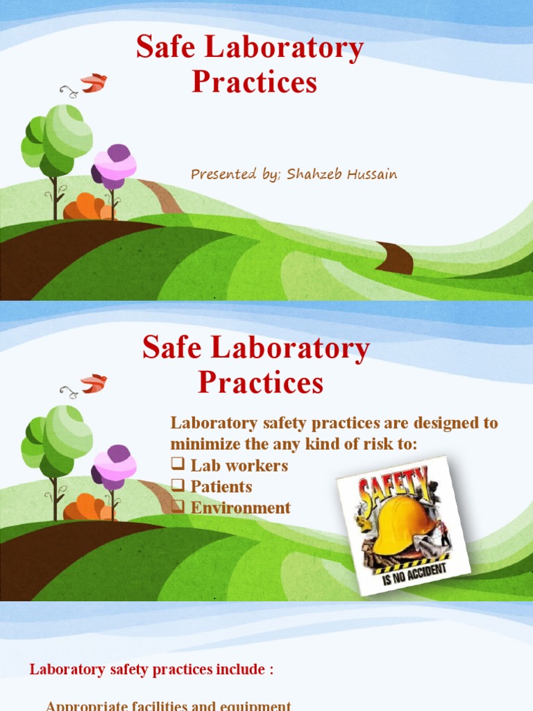 Safe Lab Practices PDF